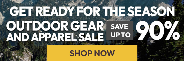 Save BIG on OUTDOOR GEAR 
