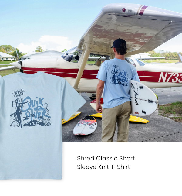 Shred Classic Short Sleeve Knit T-Shirt - Soft feel, dependable fit, easy care wash-after-wash.