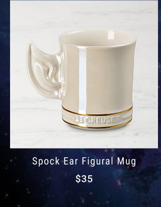 Spock Ear Figural Mug - $35
