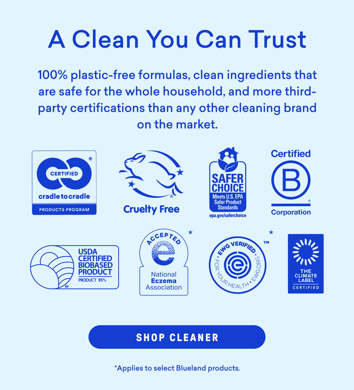 Save on a cleaner clean during our Labor Day Sale.