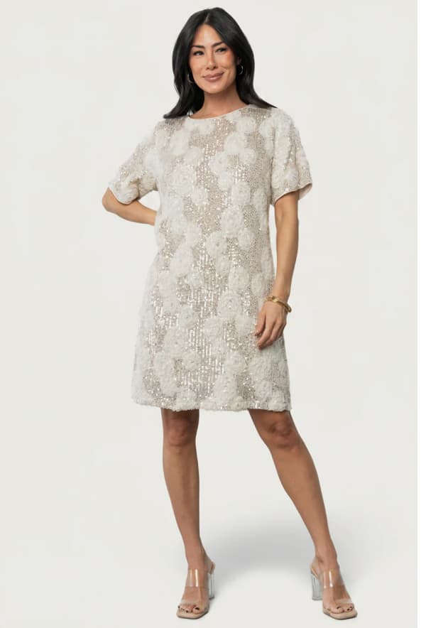 Rhea Sequin Short Dress