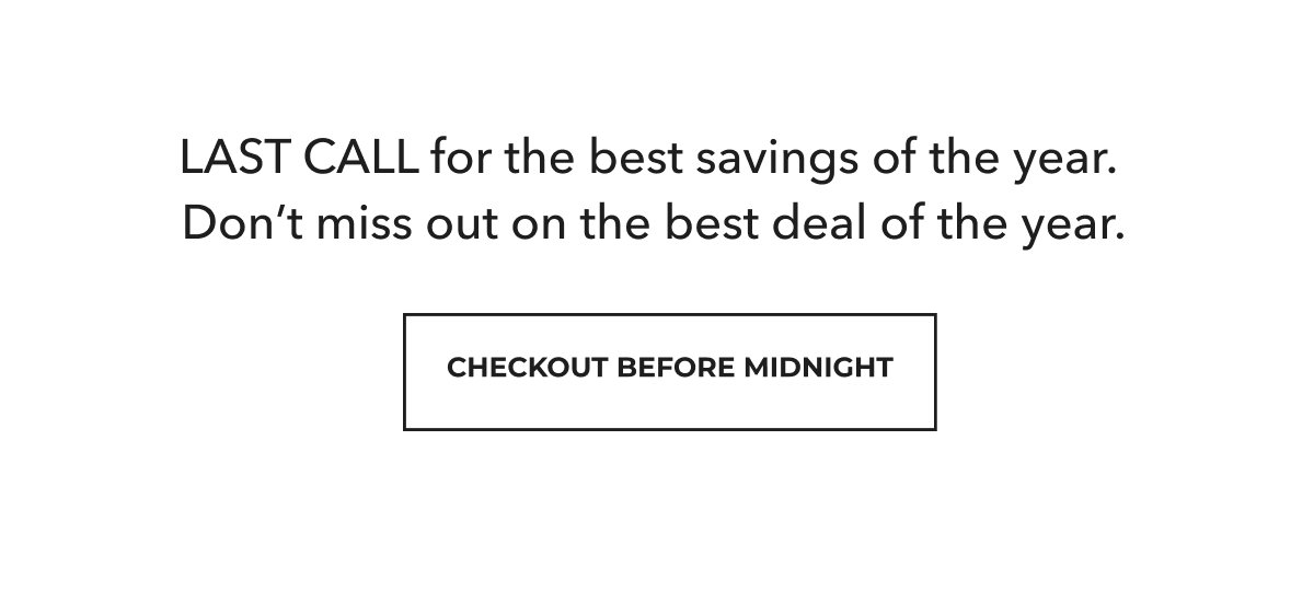 Checkout before midnight