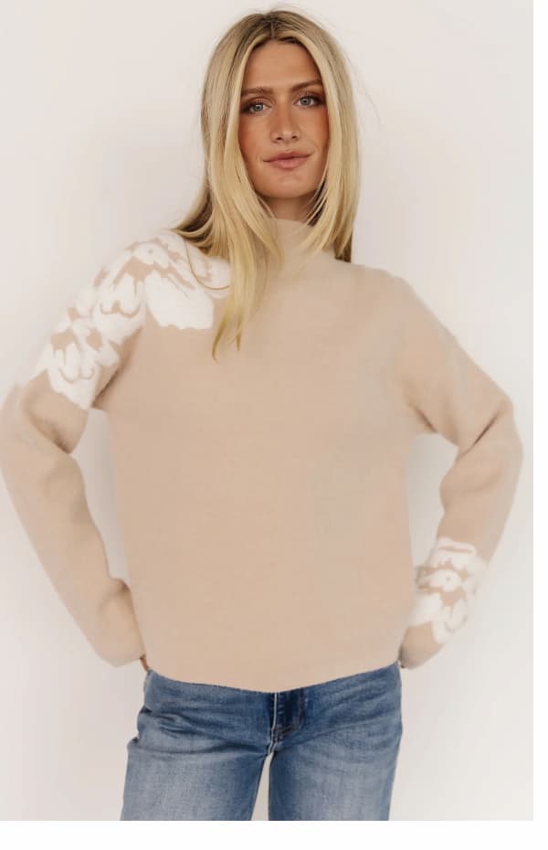 Oda Floral Sweater