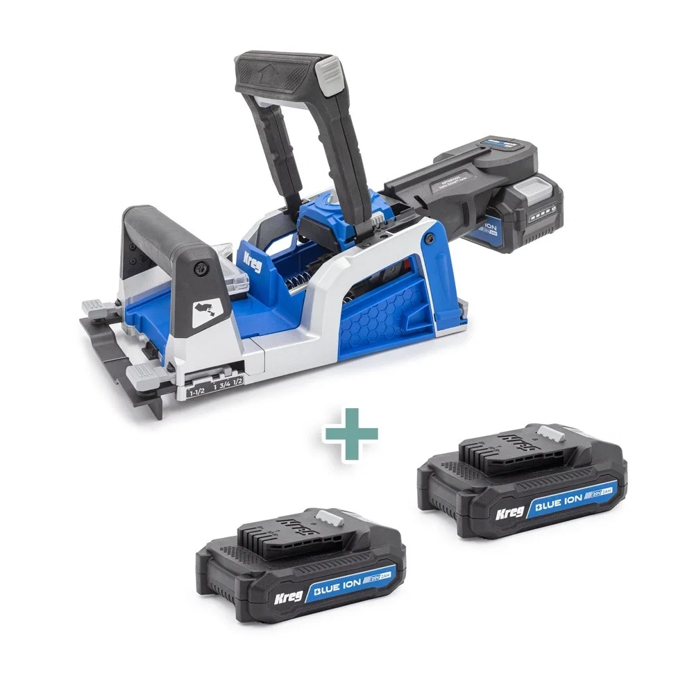 Kreg 20V Ionic Drive Rebel Pocket-Hole Joiner Kit