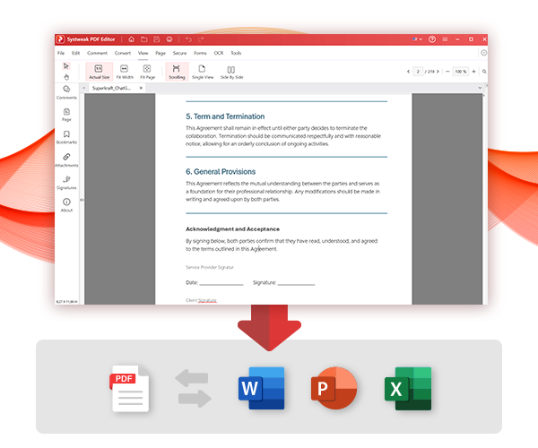 (screenshot - PDF-Editor textdocument)