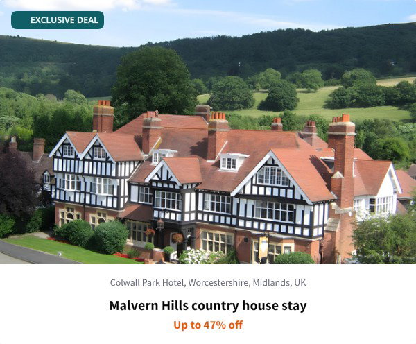Malvern Hills country house stay