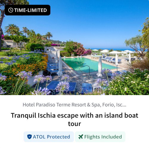 Tranquil Ischia escape with an island boat tour