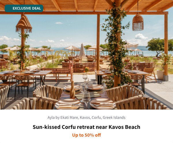 Sun-kissed Corfu retreat near Kavos Beach