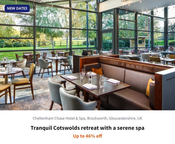 Tranquil Cotswolds retreat with a serene spa