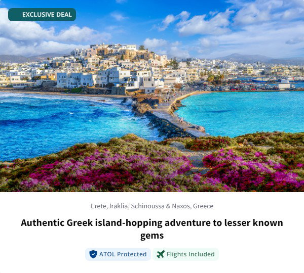Authentic Greek island-hopping adventure to lesser known gems