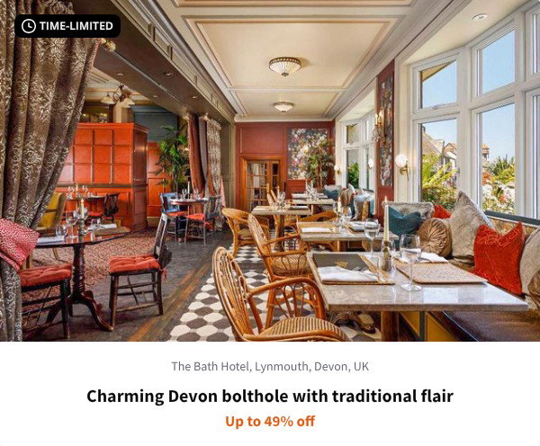 Charming Devon bolthole with traditional flair