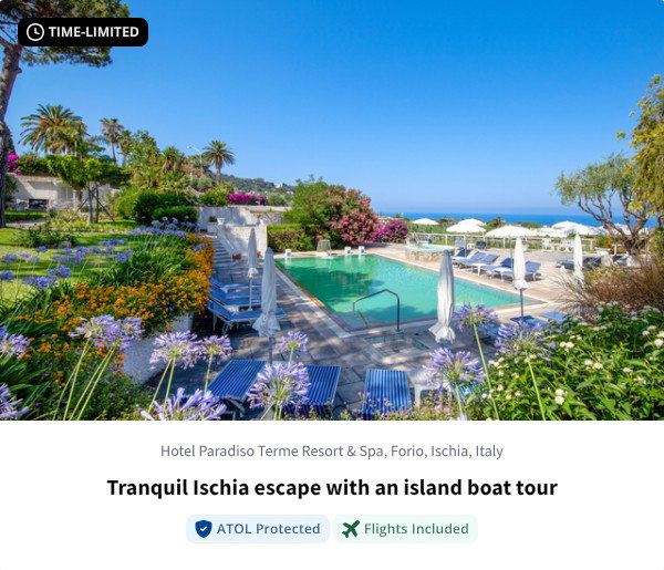 Tranquil Ischia escape with an island boat tour
