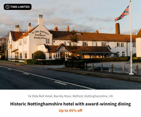 Historic Nottinghamshire hotel with award-winning dining