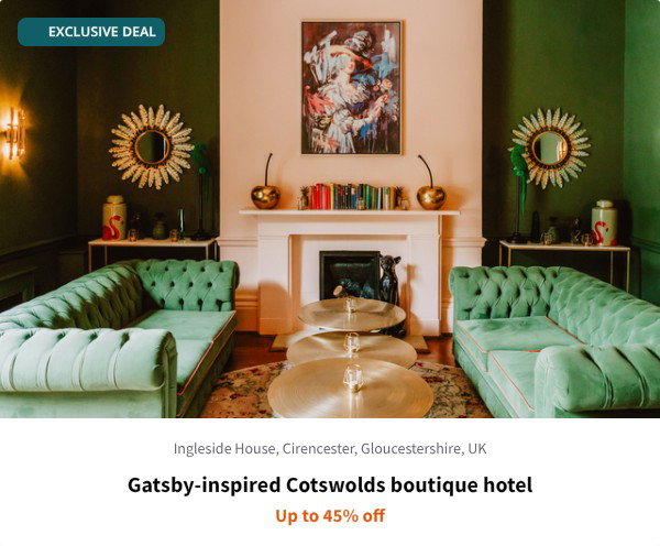 Gatsby-inspired Cotswolds boutique hotel
