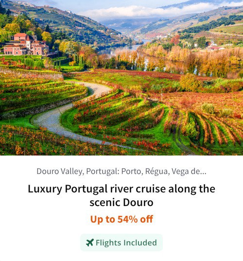 Luxury Portugal river cruise along the scenic Douro