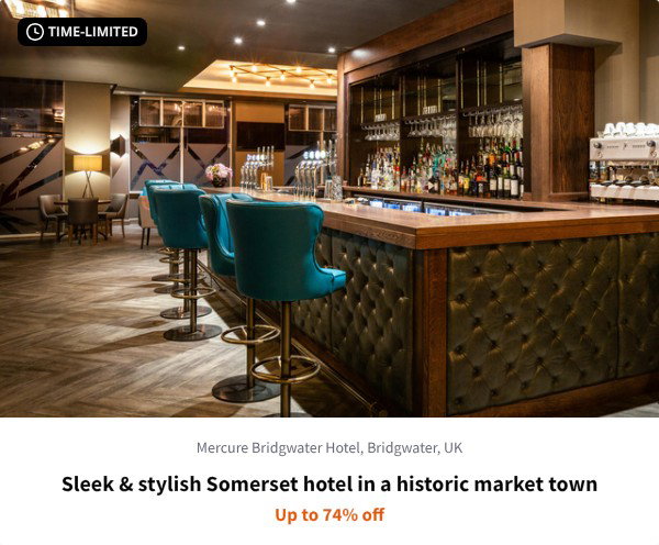 Sleek & stylish Somerset hotel in a historic market town