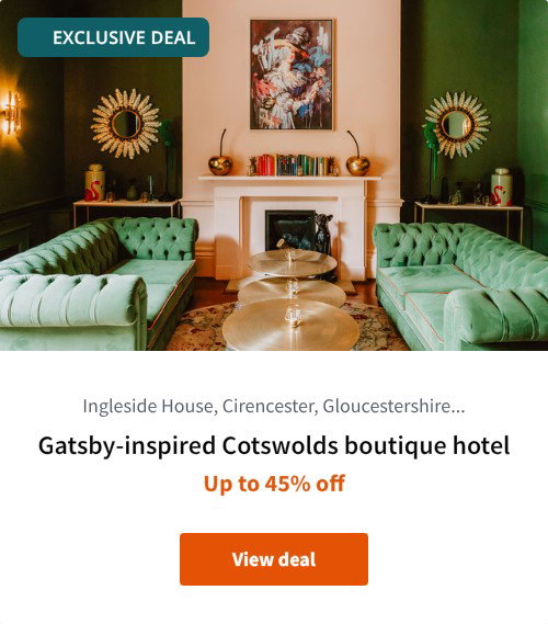 Gatsby-inspired Cotswolds boutique hotel