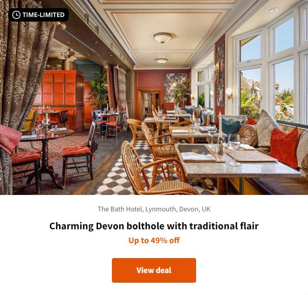 Charming Devon bolthole with traditional flair