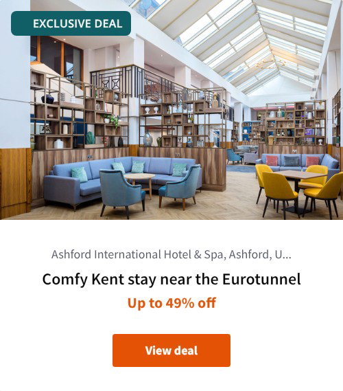 Comfy Kent stay near the Eurotunnel
