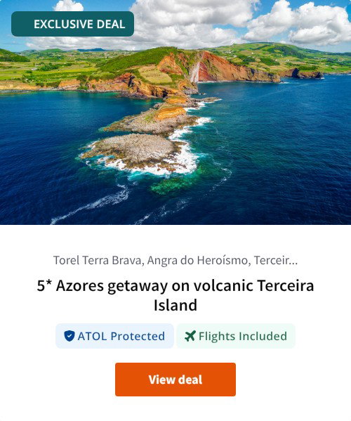 5* Azores getaway on volcanic Terceira Island
