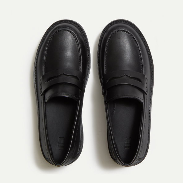 GEN-FF Roam Leather Loafers Black