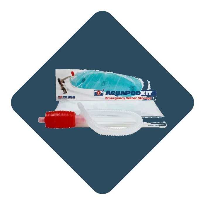AquaPodKit Emergency Water Storage