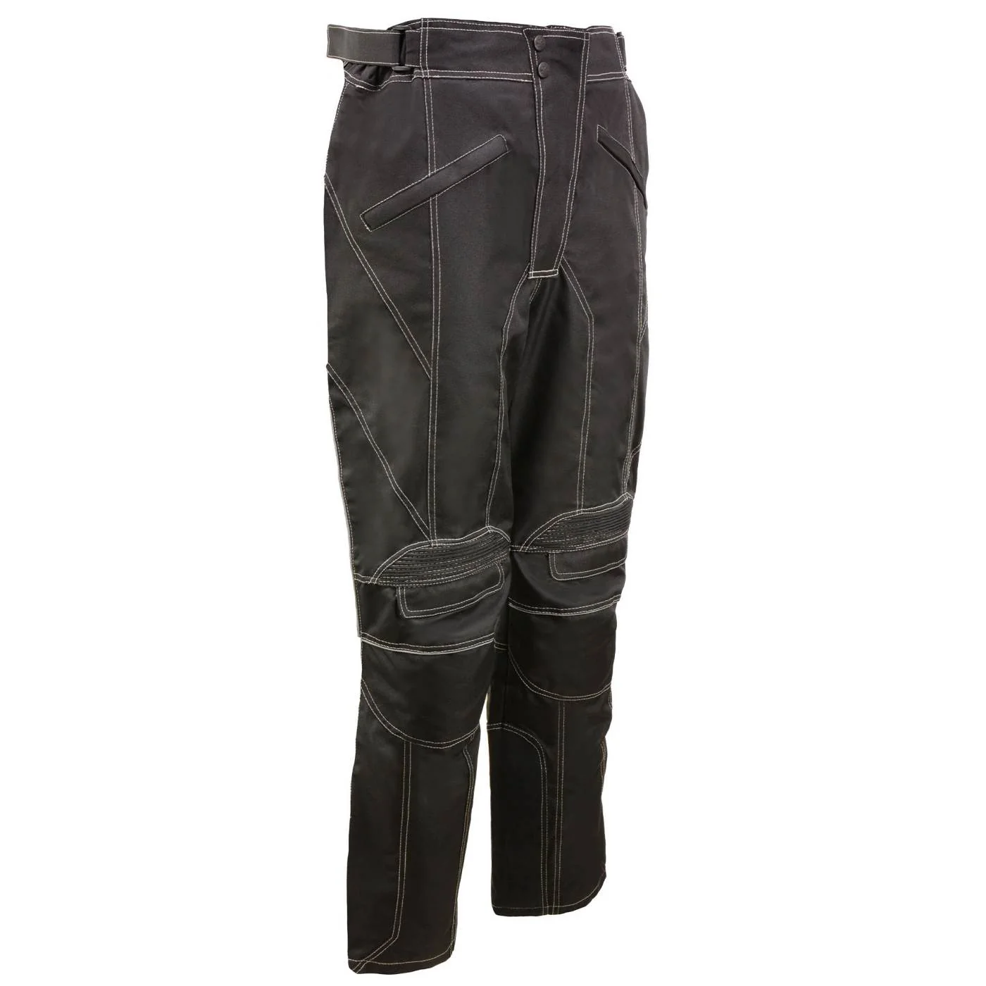 Image of Milwaukee Leather MPM5729 Men's Black Tri-Tex Fabric Motorcycle Rider Pants w/ CE Armor Protection