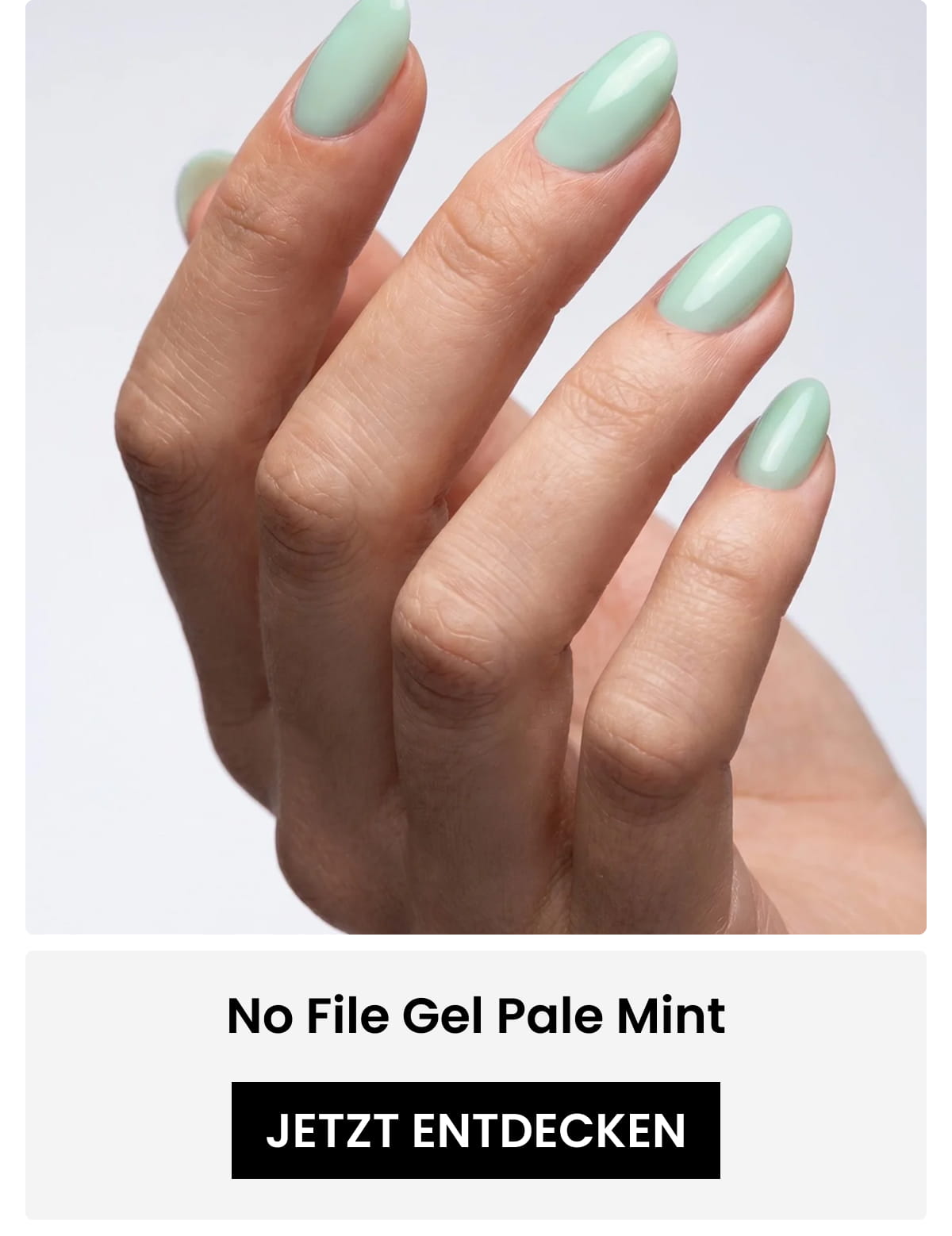 No File Gel Pale Mint