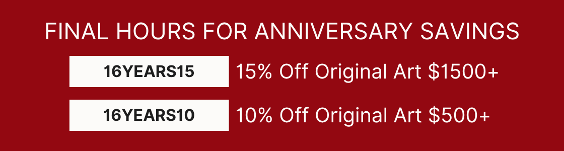 Anniversary Sale ends tonight
