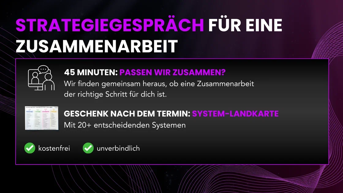 Dein Strategiegespräch für eine Zusammenarbeit