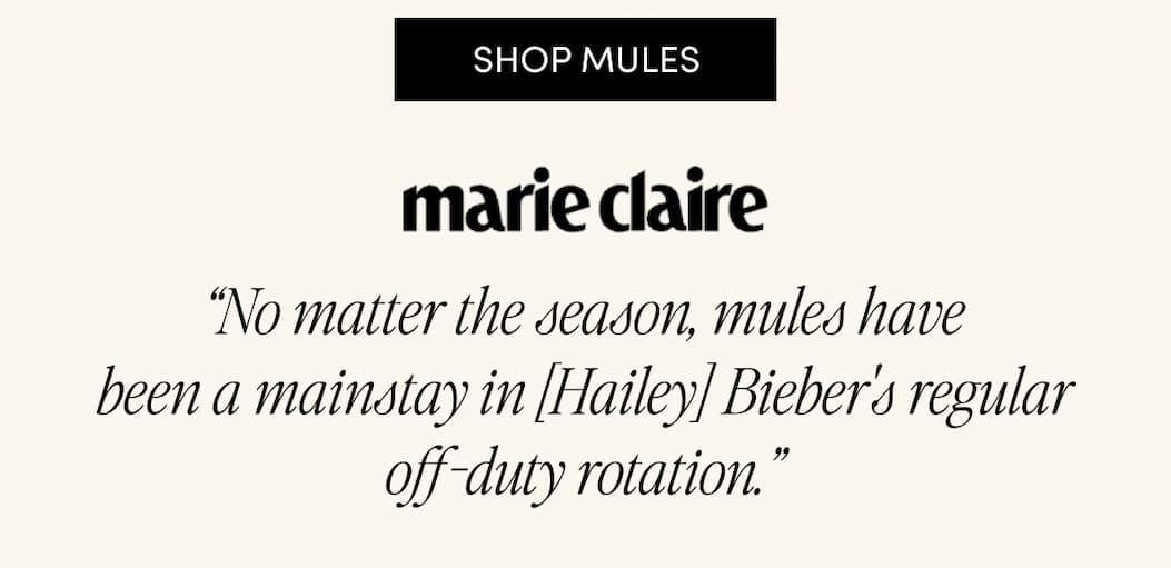 Shop Mules