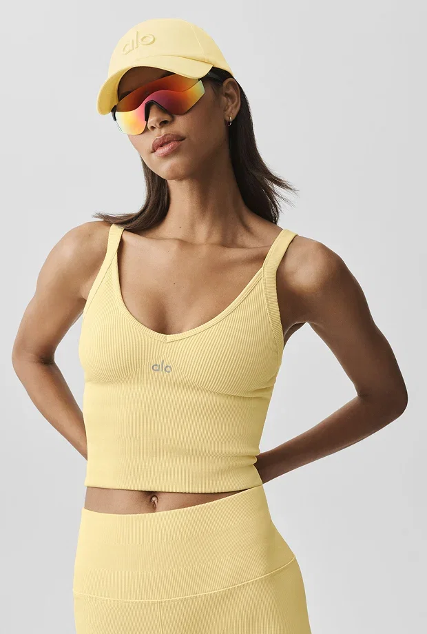 Seamless Ribbed V-Neck Favorite Bra