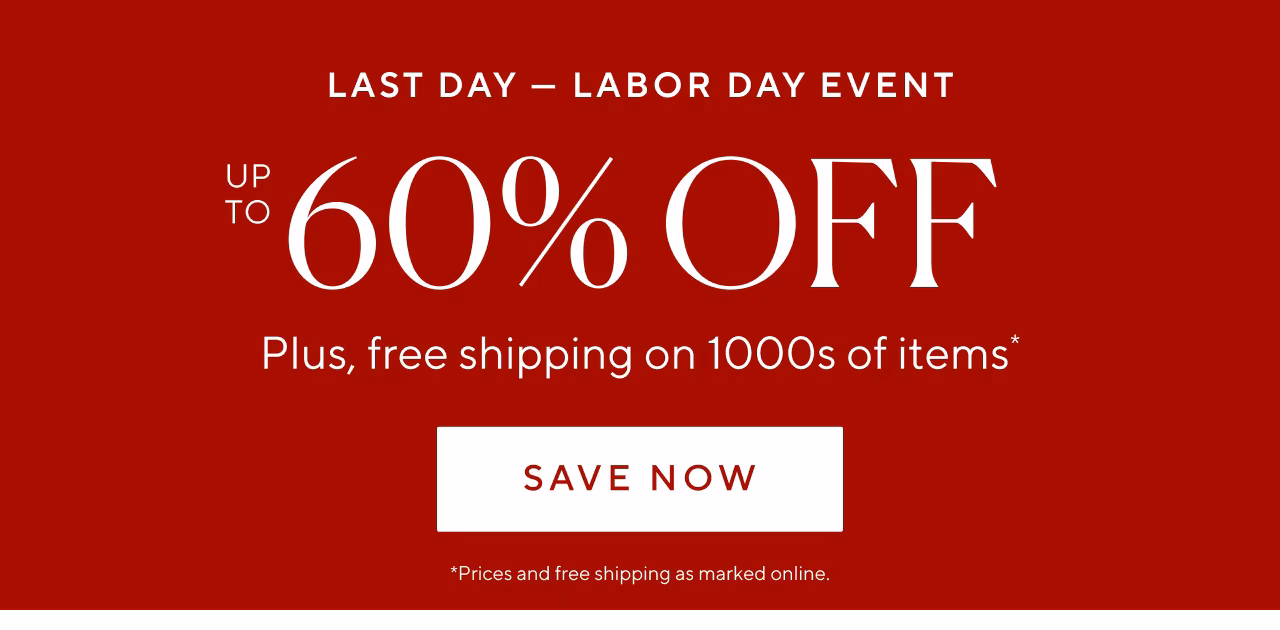 Labor day event last day
