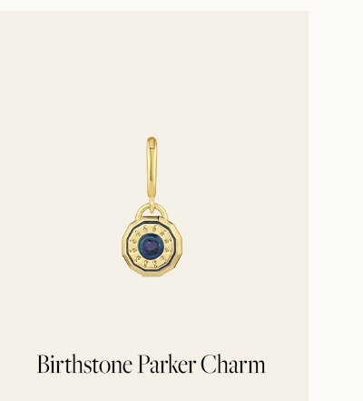 Birthstone Parker Charm