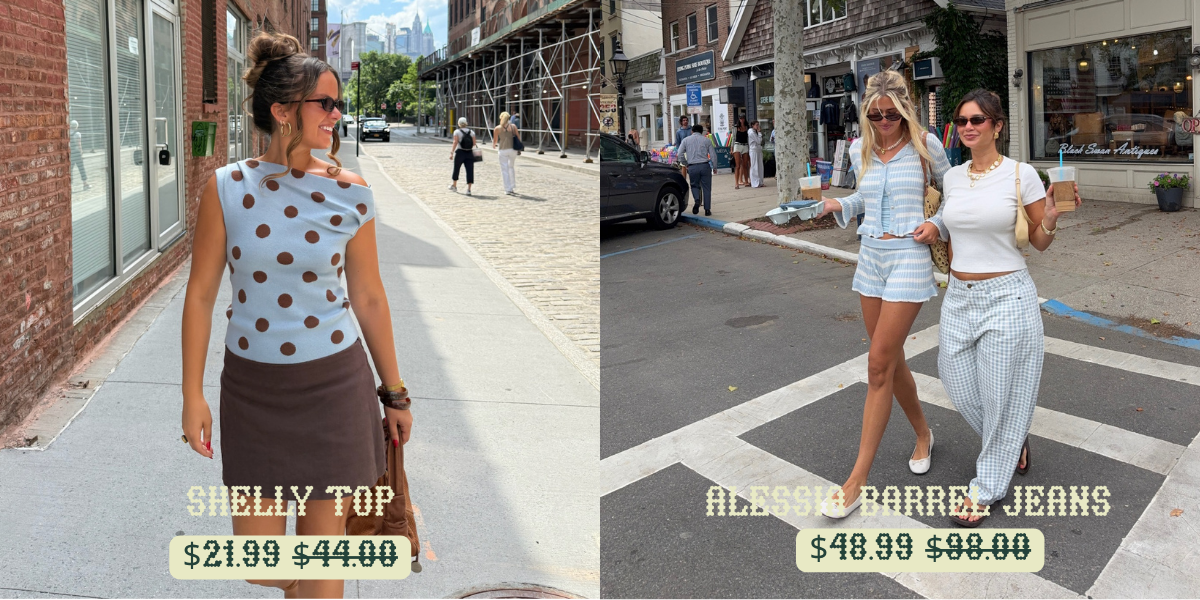 50% off 30 styles - this weekend only!