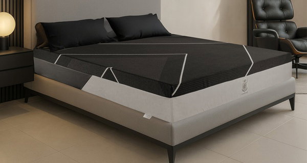 Matelas Sampur hybride mémoire de forme gel et ressorts ensachés