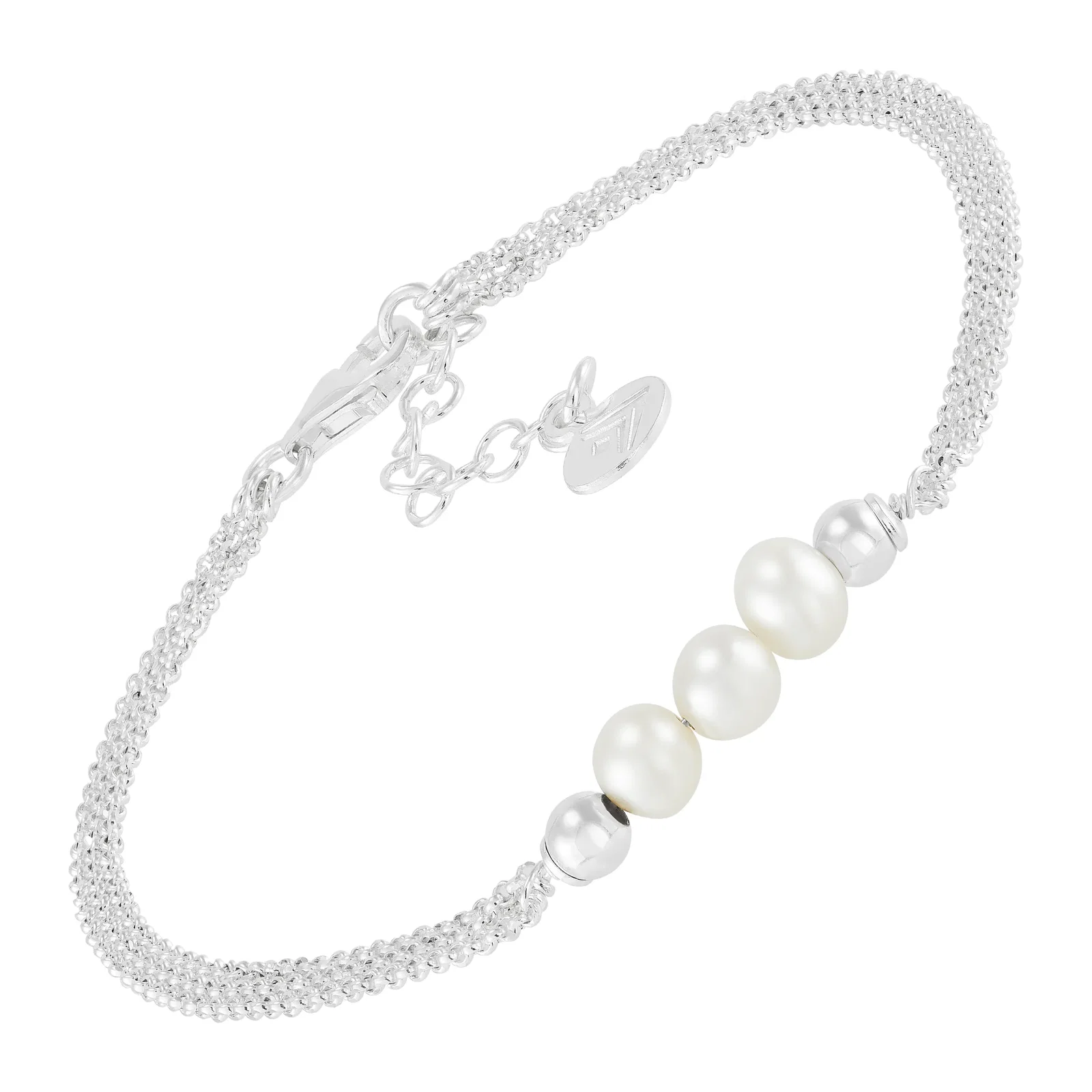 Pearl City Bracelet, Silver