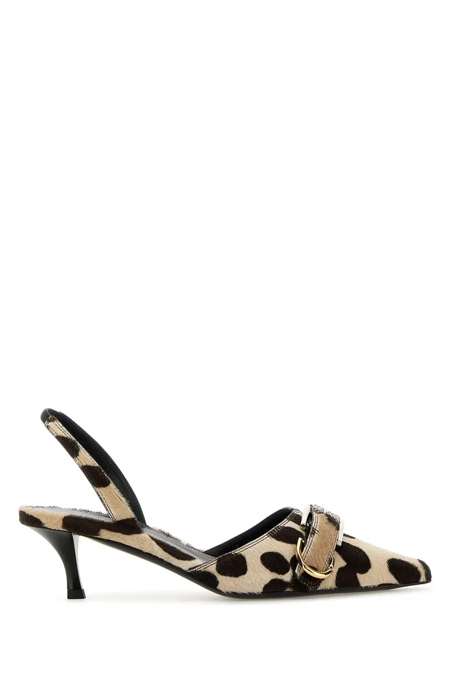 Givenchy Animal-Print Calf Leather Heel Multicolor