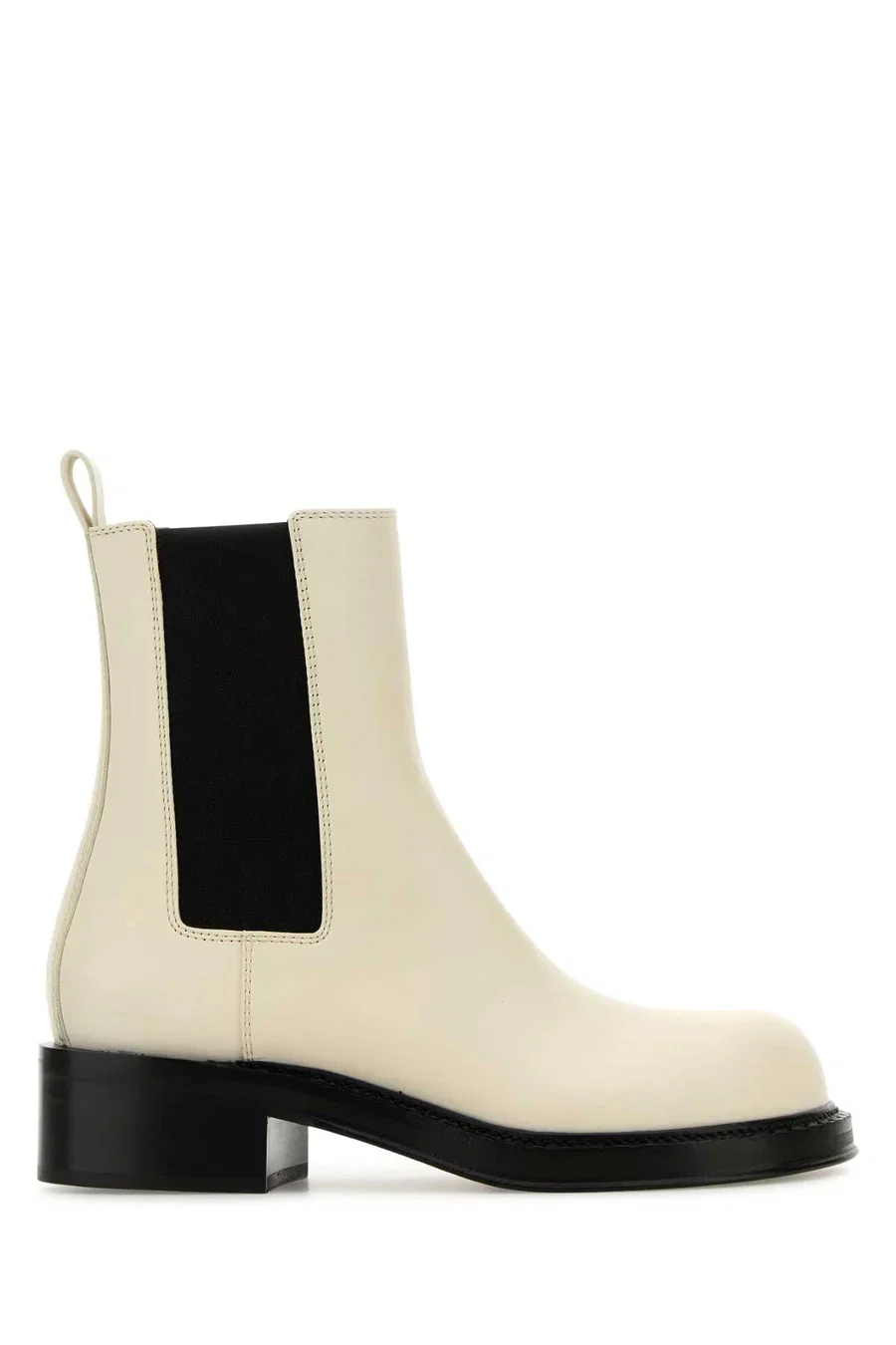 Bottega Veneta Cliff Ankle Boot Beige