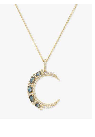 She's an Icon Moon Necklace