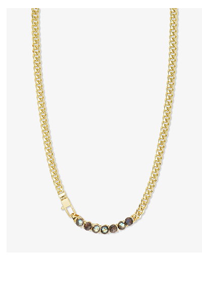 Julian Loves Labradorite Necklace 5mm