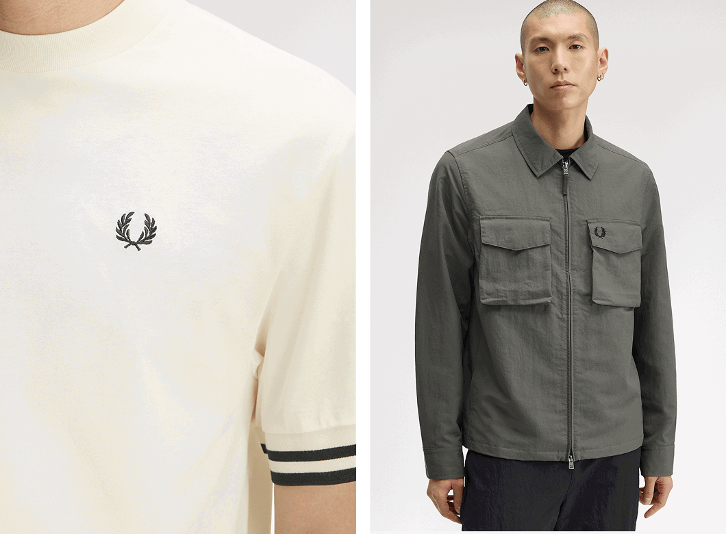 A selection of Fred Perry New Releases