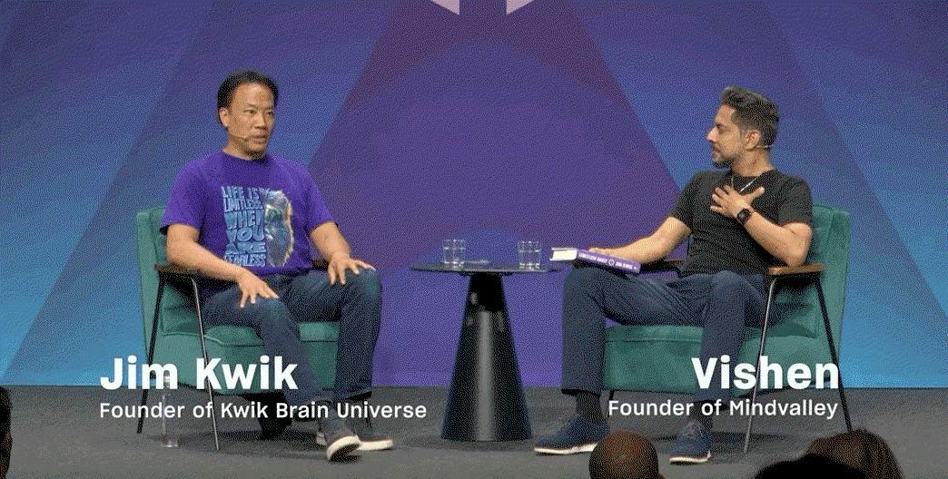 Jim Kwik with Vishen