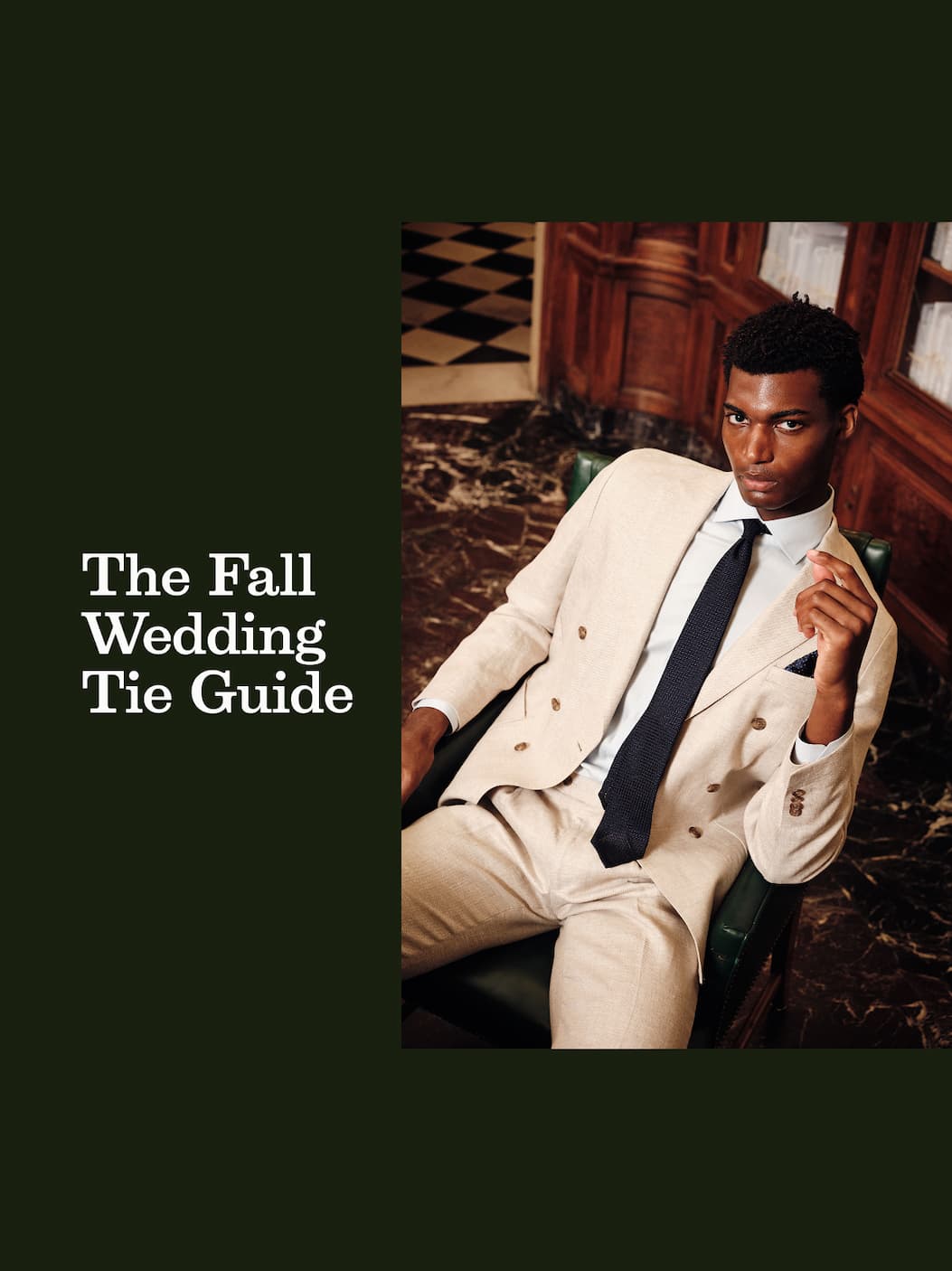The Fall Wedding Tie Guide