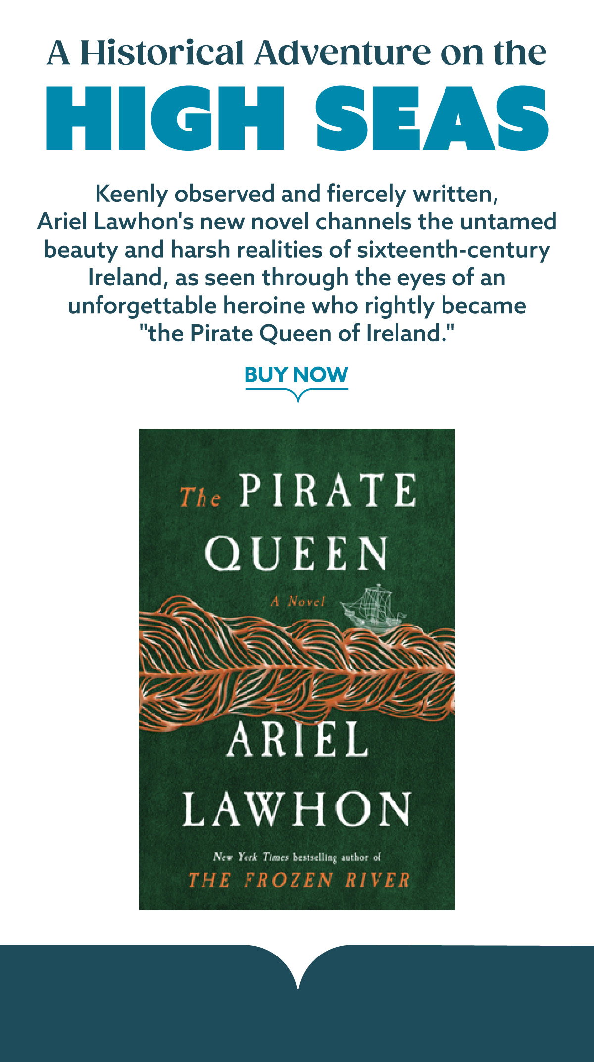 The Pirate Queen : A Novel from the New York Times Bestselling Author of the Frozen River by Ariel Lawhon
