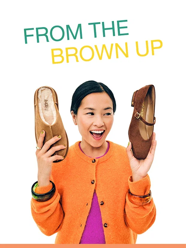 FROM THE BROWN UP