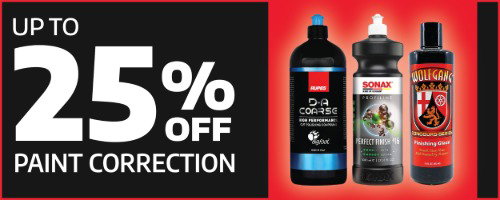 Up To 25% Off Paint Correction Products