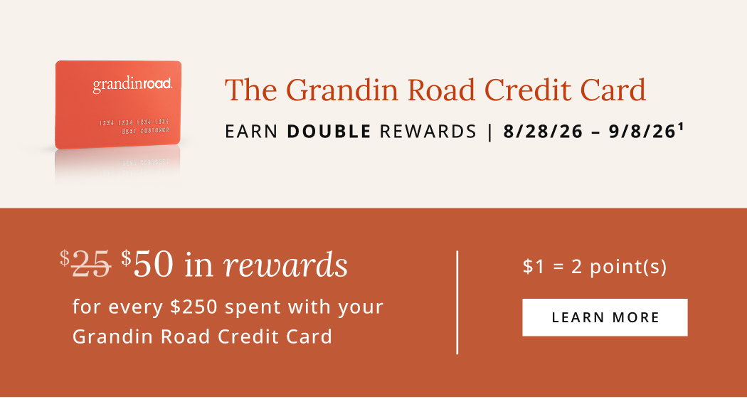 EARN DOUBLE REWARDS