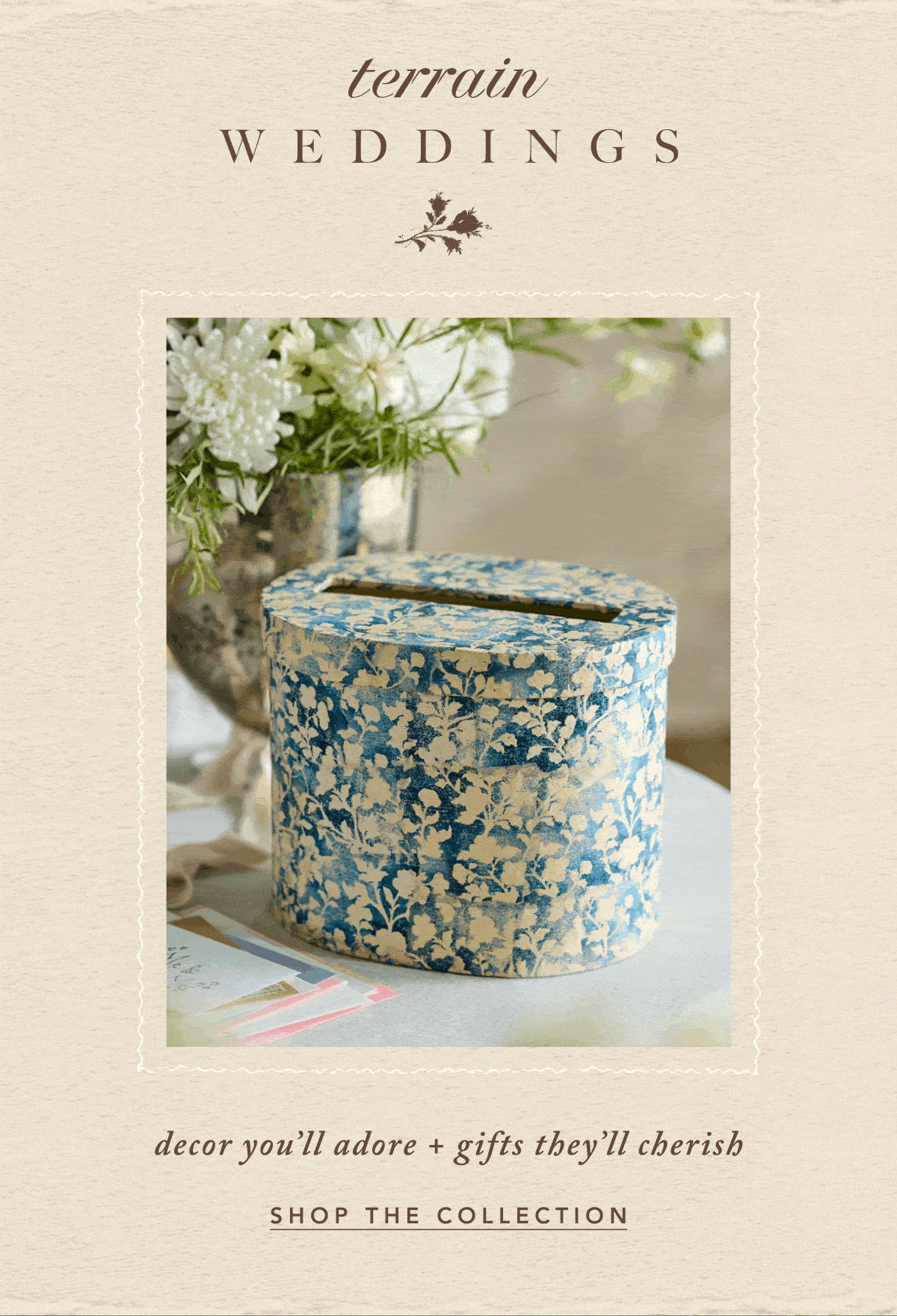 terrain Weddings Shop the Collection