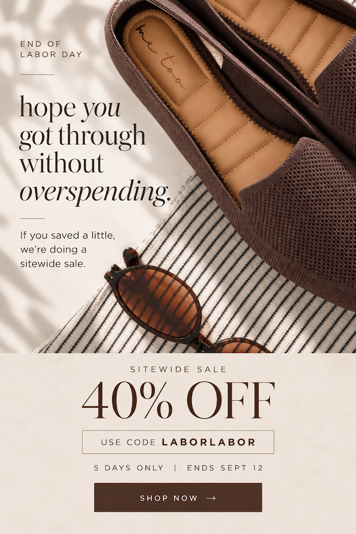 40% OFF SITE WIDE